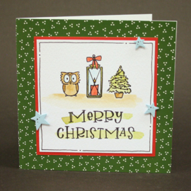 Clear Stamp Carla Kamphuis: A6 - handletter -  X-mas decorations 2  2203