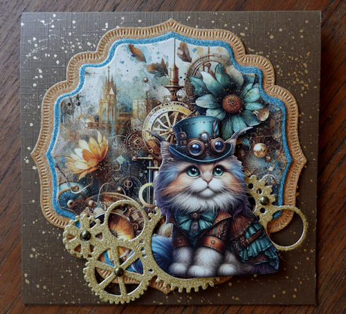 FairyBells Art Journaling & Card Making Backgrounds Set 10: Steampunk