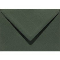 6 x envelop rechthoekig 114x162mm - C6 olijfgroen (945) voorheen 45 olijfgroen