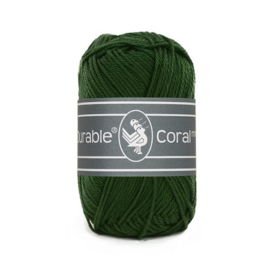 Haakkatoen 2150 Coral mini: Forest green