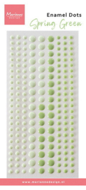 Enamel dots Duotone Spring Green PL4533