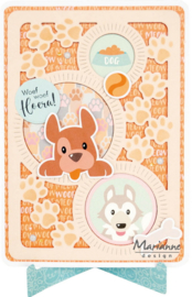Craftables stencil Card stand (S) CR1688
