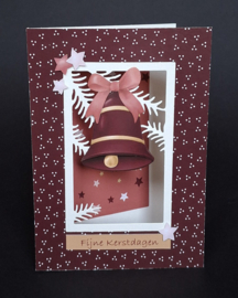 Lea’bilitie snij en embossing mal Kerst diorama 45.9631
