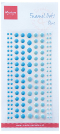 Enamel dots two blue PL4518