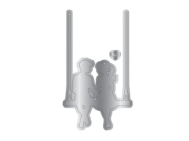 Stans, sjabloon en stempel - Swing into happiness