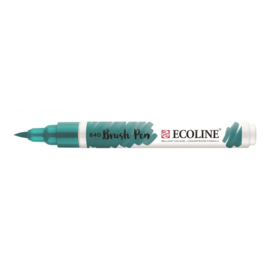 Ecoline brushpen blauwgroen 640