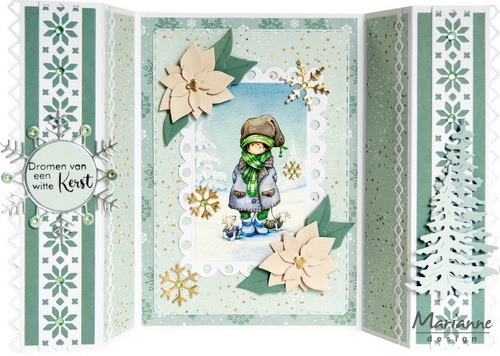 Creatables stencil Nordic Winter strips	LR0920