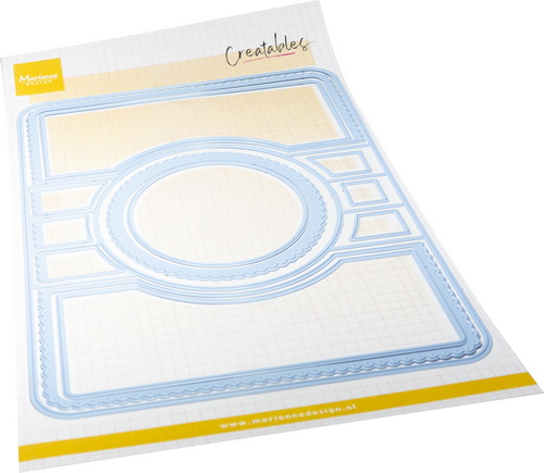 Creatables stencil Swing-fold circle LR0913