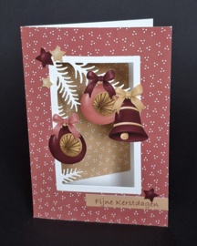 Lea’bilitie snij en embossing mal Kerst diorama 45.9631