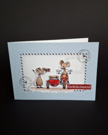 Clear stamp Kleine motormuis 55.9327
