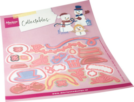 Collectables Happy Snowmen by Marleen COL1596