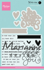 ACTIESTEMPEL Karin's Ik denk aan jou KJ1727