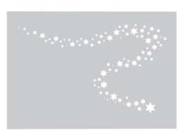 Stans, sjabloon en stempel - Beauty in every step