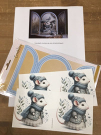 Creatables stencil Trifold LR0887