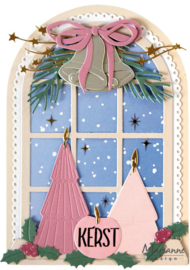 Creatables stencil Arch window LR0972