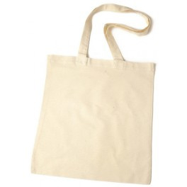 Linnen tas 38 x 42 cm (met lange hengsels)