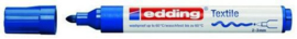 Edding Textielstift 003 blauw 2-3 mm