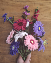 Chenilledraad diverse kleuren 400 stuks
