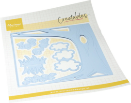 Creatables stencil Passepartout Tree LR0876