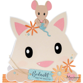 Craft stencil - Cat by Marleen PS8180