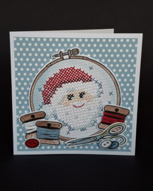 Kleur en borduur pakket 2: Kerst