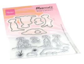 Clear stamp Eline's animals - Meercats EC0183