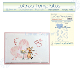Stencil Hart variaties 95.8481