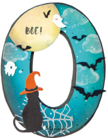 Creatables stencil Witch hats & broomstick LR0935