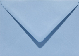 6 x envelop rechthoekig 114x162mm - C6 blauw (955)