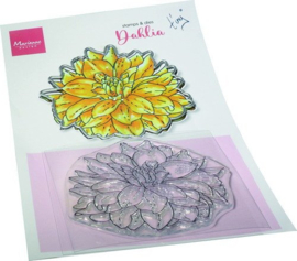 Clear Stamp & die set Tiny's Flowers - Dahlia TC0892