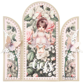 Creatables stencil Slimline Trifold LR0904
