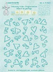 Embossing folder Leane: hearts 35.0683