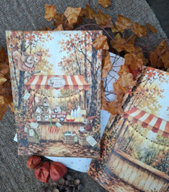 Fairybells Collage boek Herfst bosmuisjes