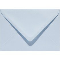 6 x envelop rechthoekig 114x162mm - C6 babyblauw (956)