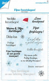 Joy! Crafts Clearstamp A6 - Kerst tekst