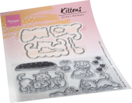 Clear stamp Eline's Animals Kittens EC0194