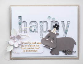 Collectables (CO1450) Eline's happy hippo