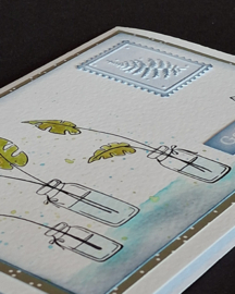 3D embossing folder Familie aangelegenheden met postzegelstans 35.9396