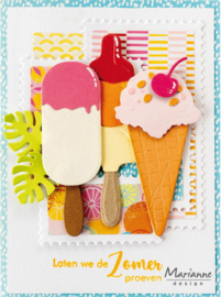 Creatables stencil Ice Cream LR0864