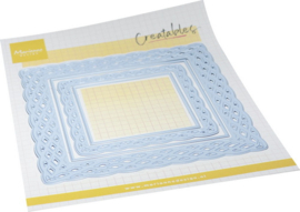 Creatables stencil Wicker square set LR0954
