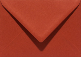 6 x envelop rechthoekig 114x162mm - C6 steenrood (935) voorheen 35 steenrood