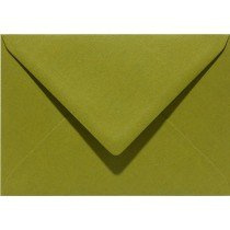 6 x envelop rechthoekig 114x162mm - C6 mosgroen (951) voorheen 51 mosgroen