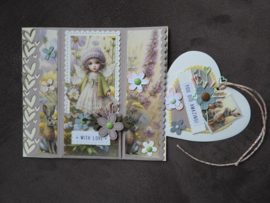 FairyBells Art Journaling & Card Making Backgrounds Set 7: Pasen - Voorjaar