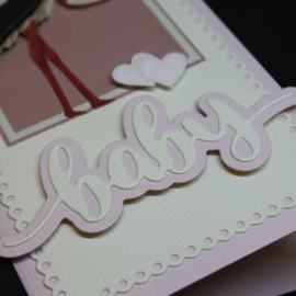 Creatables stencil Baby LR0793