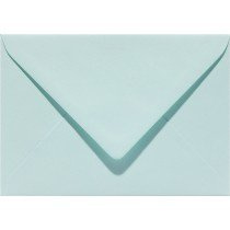 6 x envelop rechthoekig 114x162mm - C6 zeegroen (917) voorheen 17 zeegroen