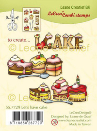 Clear stamp combi Gebak 55.7729