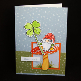 Clear Stamp & die set Lucky Gnome CS1127