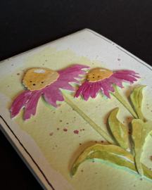 Creatables stencil Tiny's Coneflower LR0897