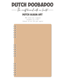 DDBD MDF Art Journal Notebook A4 (staand)