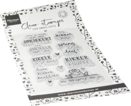 Clear Stamp Kaertjes en Co - Opkikkers CS1190